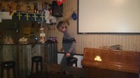 Frans op de scootercursus